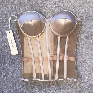 Perfect Corset NY Secret Form Bra Nude Beige
